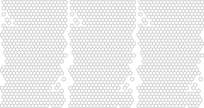 repeating pattern made by roller