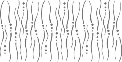 repeating pattern made by roller