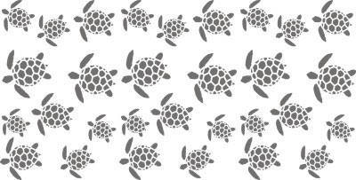 repeating pattern made by roller