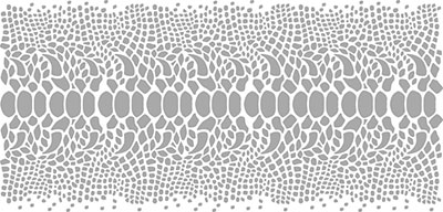 repeating pattern made by roller