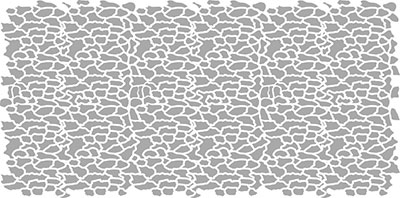repeating pattern made by roller