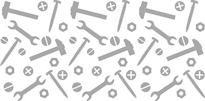 repeating pattern made by roller