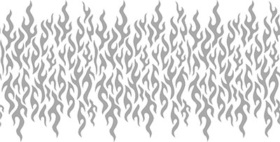 repeating pattern made by roller