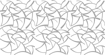 repeating pattern made by roller