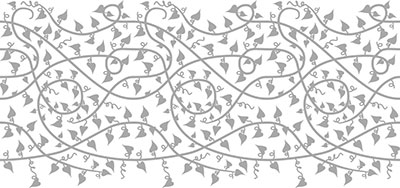 repeating pattern made by roller