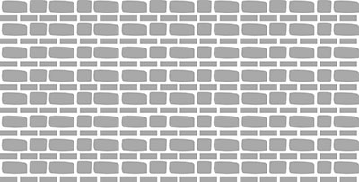 repeating pattern made by roller