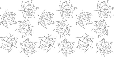 repeating pattern made by roller