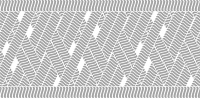 repeating pattern made by roller