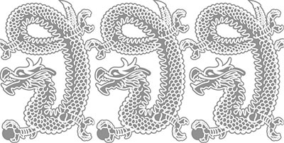 repeating pattern made by roller