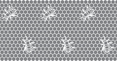 repeating pattern made by roller