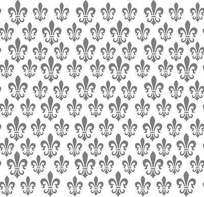 SD2835 Fleur de Lis Pattern Handroller