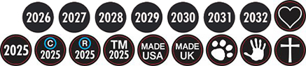 year copyright hallmarks